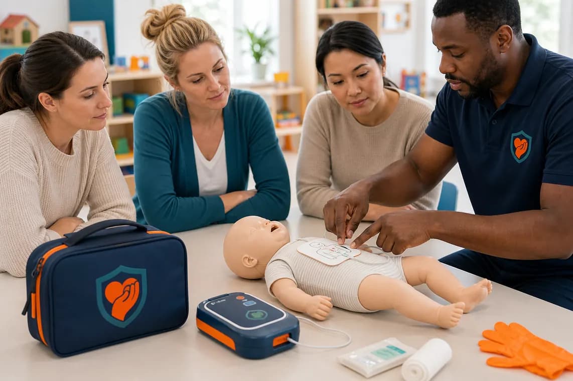 Premiers soins et RCR pour la petite enfance